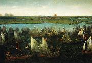 Hendrik Cornelisz. Vroom Battle of Haarlemmermeer, 26 May 1573 oil on canvas